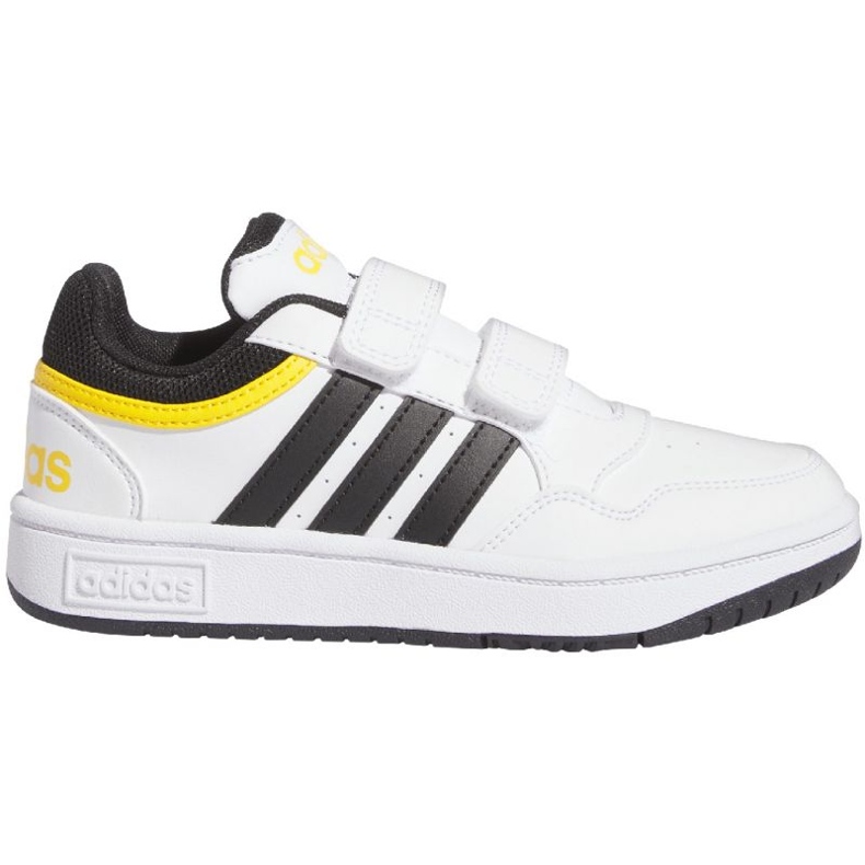Chaussures Adidas Hoops 3.0 Cf C Jr IF5316 blanche