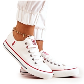 Baskets Cuir Big Star JJ274130 Blanc blanche Baskets Cuir Big Star JJ274130 Blanc blanche