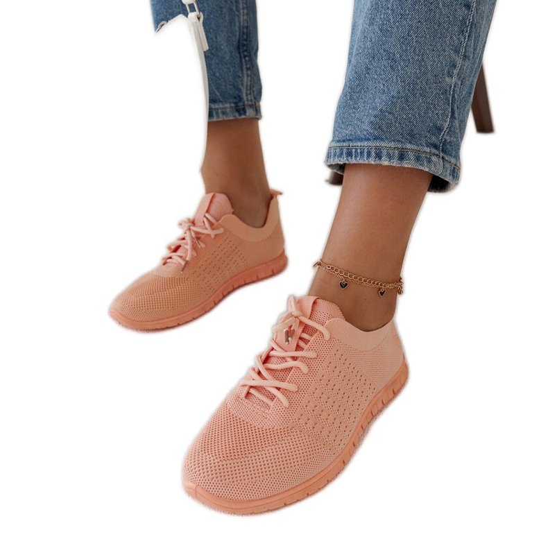 Baskets Mairago en tissu rose Baskets Mairago en tissu rose