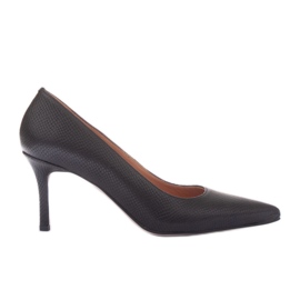 Marco Shoes Onze talons hauts noir