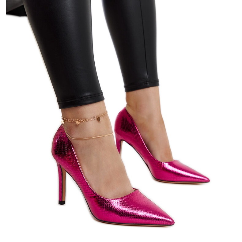 Escarpins Wines vernis roses