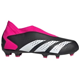 Chaussures de football Adidas Predator Accuracy.3 Ll Fg Jr GW4606 noir