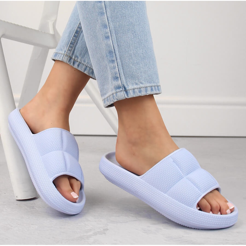 Chaussons femme bleu clair Vinceza 76052 violet Chaussons femme bleu clair Vinceza 76052 violet