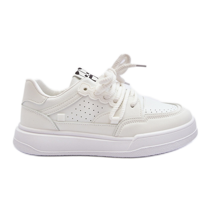 Baskets En Cuir Écologique Pour Femme Blanc Avanalis blanche Baskets En Cuir Écologique Pour Femme Blanc Avanalis blanche