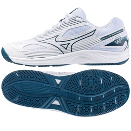 Chaussures de volley-ball Mizuno Cyclone Speed ​​​​4 M V1GA238021 blanc