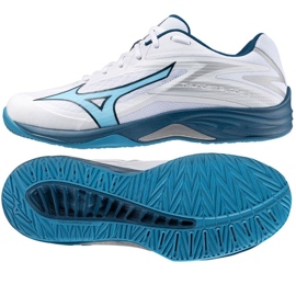 Chaussures de volley-ball Mizuno Thunder Blade Z V1GA237021 blanche