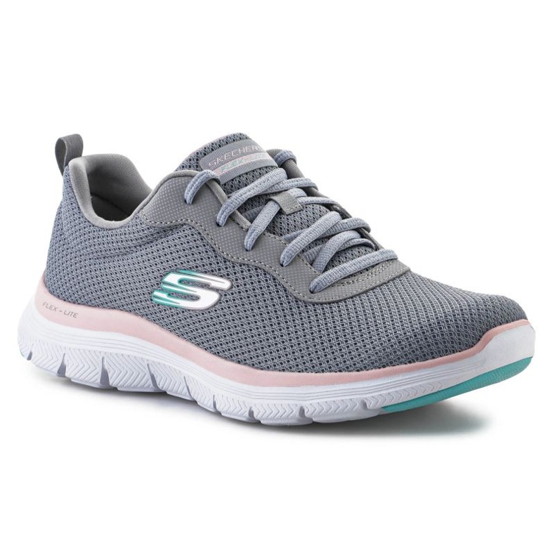 Skechers Flex Appeal 4.0 W chaussures 149303-GYLP gris Skechers Flex Appeal 4.0 W chaussures 149303-GYLP gris