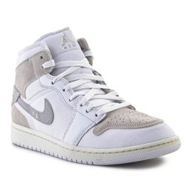 Chaussures Nike Air Jordan 1 Mid Se Craft DM9652-120 blanc