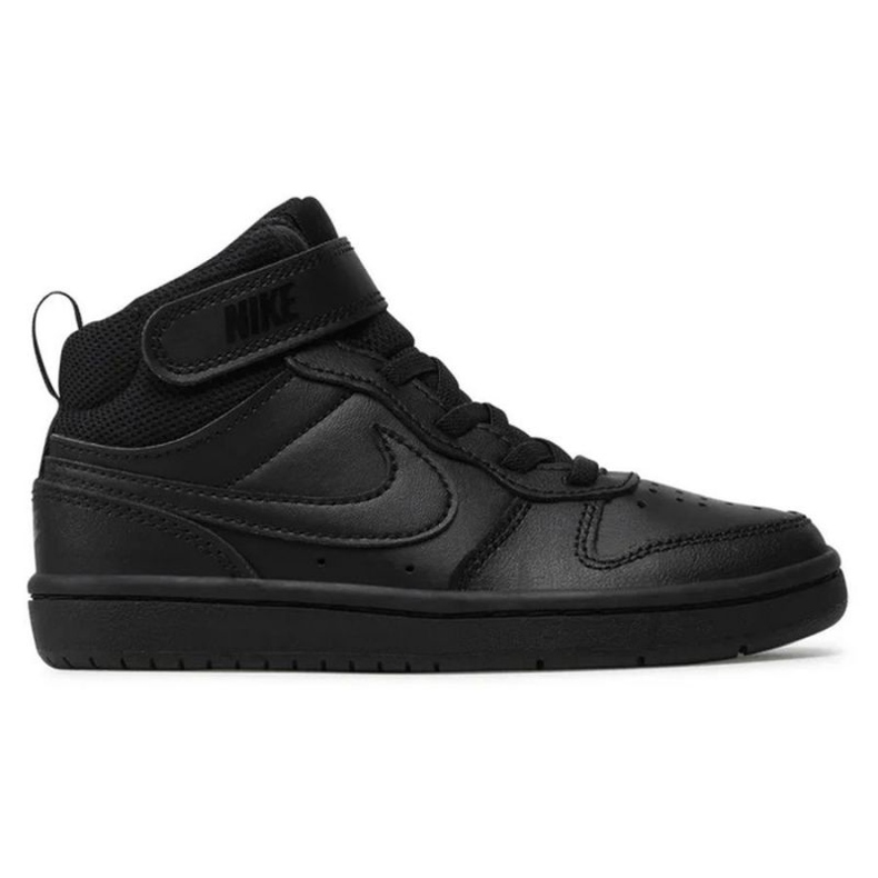 Chaussures Nike Court Borough Mid 2 Jr CD7783-001 le noir Chaussures Nike Court Borough Mid 2 Jr CD7783-001 le noir