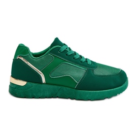 Baskets de sport pour femmes, chaussures vertes Kleffaria