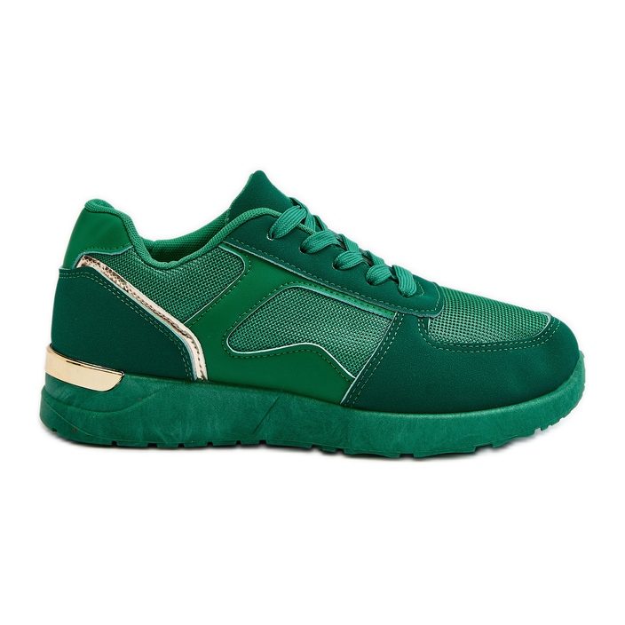 Baskets de sport pour femmes, chaussures vertes Kleffaria