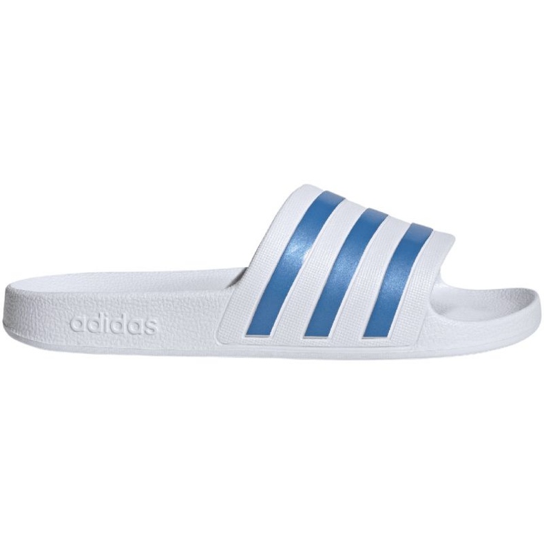Tongs Adidas Adilette Aqua Slides HP6295 blanche Tongs Adidas Adilette Aqua Slides HP6295 blanche