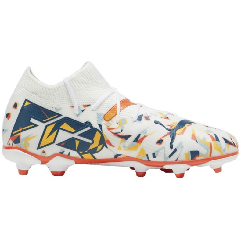 Chaussures de football Puma Future 7 Match Creativity FG/AG 107846 01 blanche