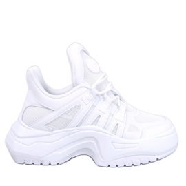 Nuthall Baskets compensées blanches