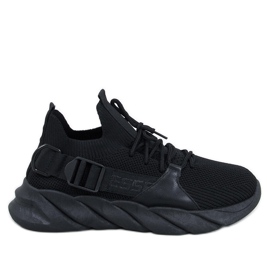 Wades Baskets chaussettes noires