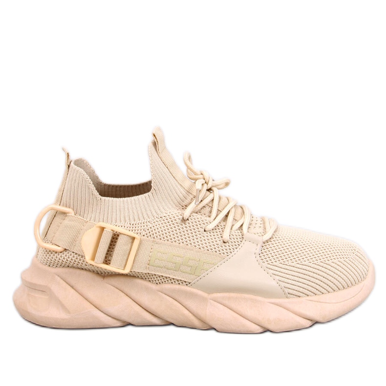 Wades Baskets chaussettes beiges Wades Baskets chaussettes beiges