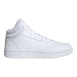 Chaussures Adidas Hoops 3.0 Mid M ID9838 blanc
