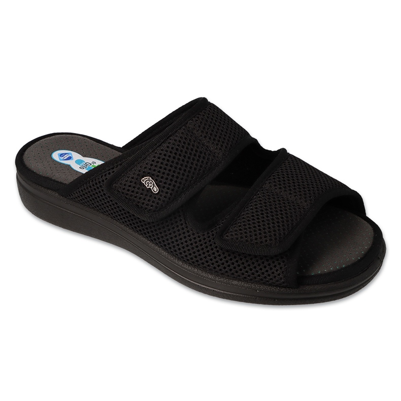 Dr.Orto Befado pantoufles en polyuréthane pour hommes 083M001 noir le noir