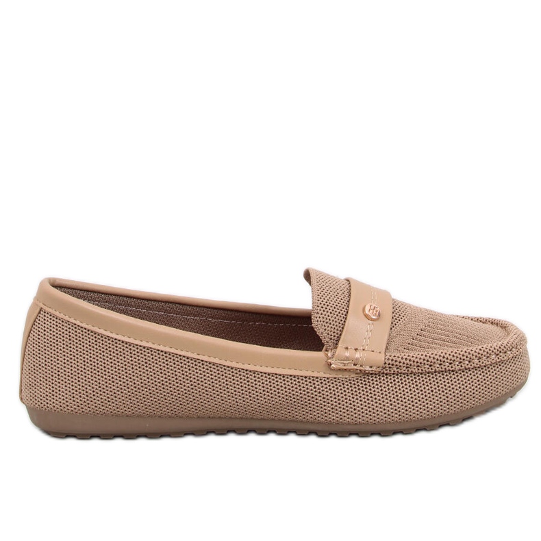 Mocassins souples femme Yuriko Kaki beige Mocassins souples femme Yuriko Kaki beige