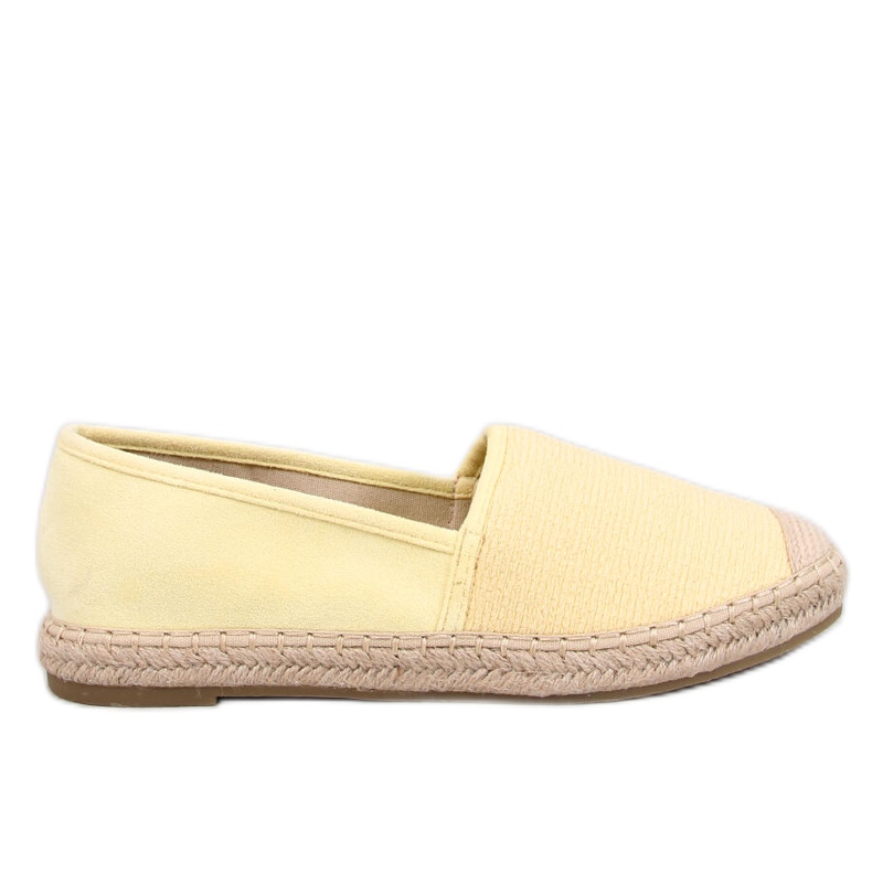 Espadrilles en toile femme Haydon Jaune