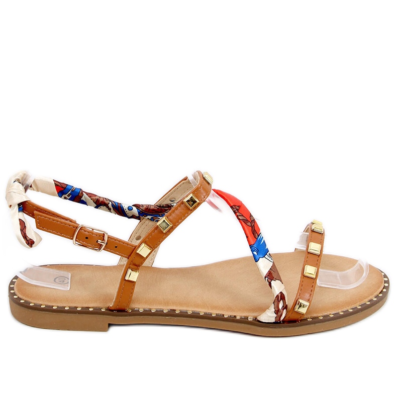 Sandales femme Maya Camel brun