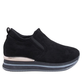 Chaussures compensées cachées Boult noires