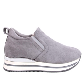 Chaussures compensées cachées Boult Grey gris