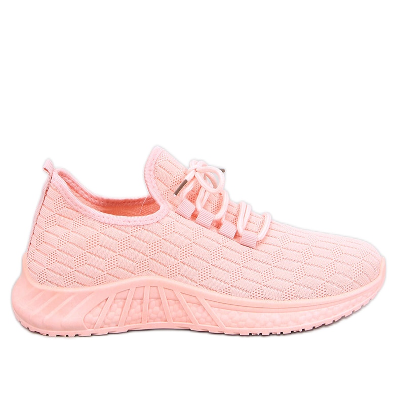 Barkes Chaussures de sport chaussettes roses