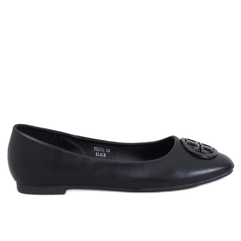 Élégantes ballerines noires Irvina le noir