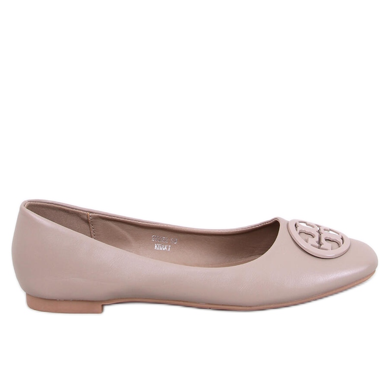 Ballerines élégantes Irvina Kaki beige Ballerines élégantes Irvina Kaki beige