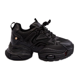 Baskets à semelle massive GOE NN2N4045 Noir le noir
