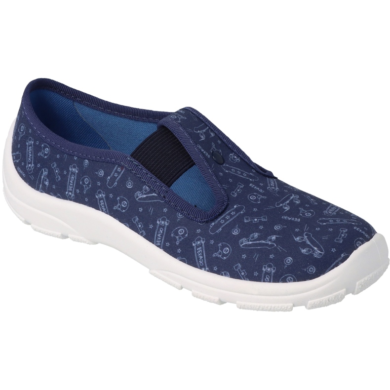 Chaussons enfants Befado 975Y186 bleu marine Chaussons enfants Befado 975Y186 bleu marine