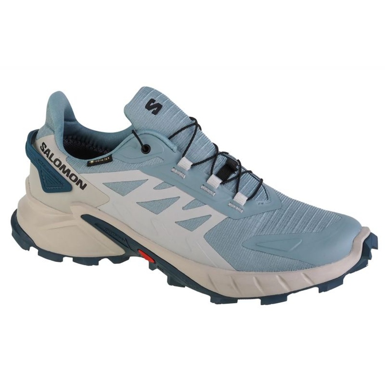 Chaussures de course Salomon Supercross 4 Gtx 471201 bleu Chaussures de course Salomon Supercross 4 Gtx 471201 bleu