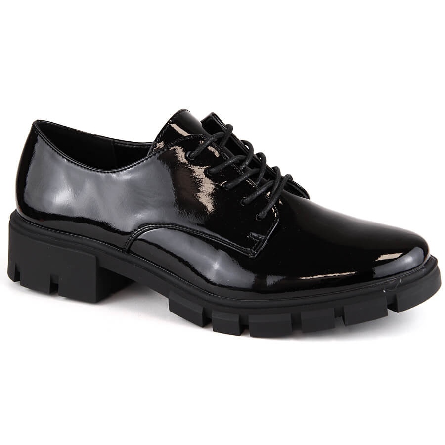 Chaussures vernies noires pour femme shop