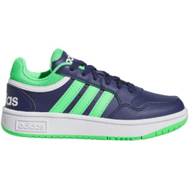Chaussures Adidas Hoops 3.0 Jr IG3829 vert