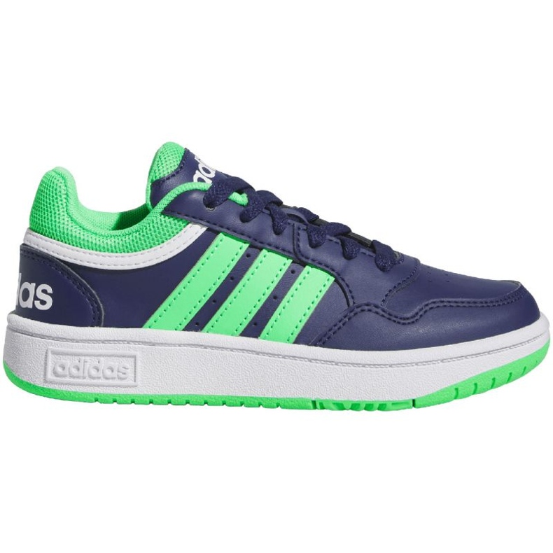 Chaussures Adidas Hoops 3.0 Jr IG3829 vert