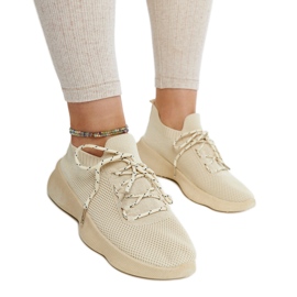 Baskets de sport Roshni beiges