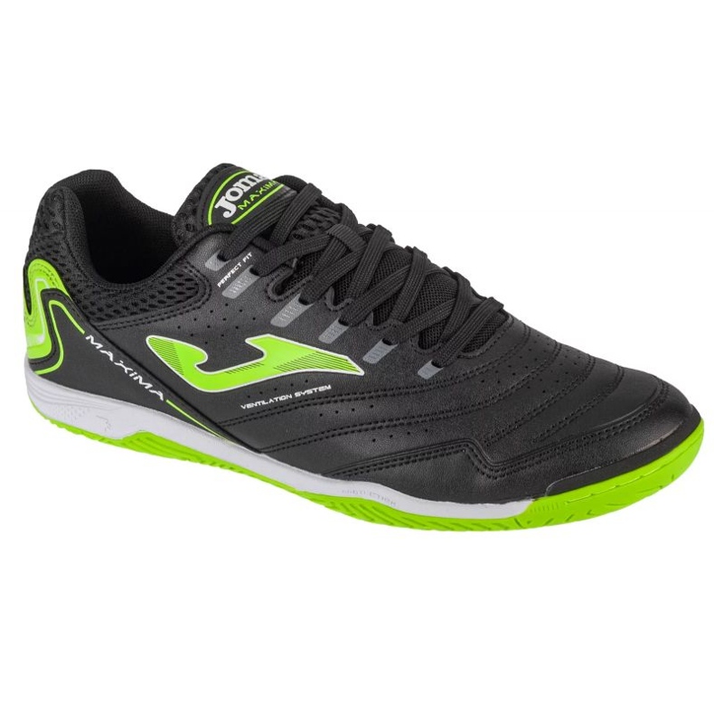 Chaussures de football Joma Maxima 2401 In M MAXS2401IN le noir Chaussures de football Joma Maxima 2401 In M MAXS2401IN le noir