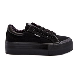 Baskets plateforme femme Lee Cooper LCW-24-31-2180 noir le noir