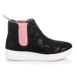 Kylie Bottes Jodhpur à la mode noir
