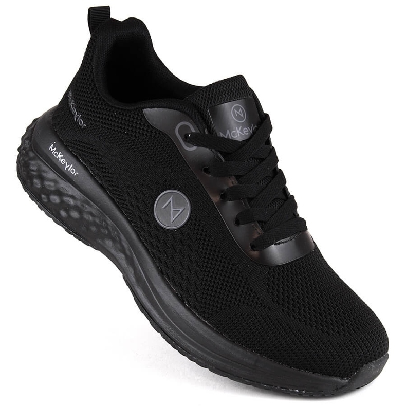 Chaussures de sport noires pour hommes McKeylor 20683 le noir Chaussures de sport noires pour hommes McKeylor 20683 le noir