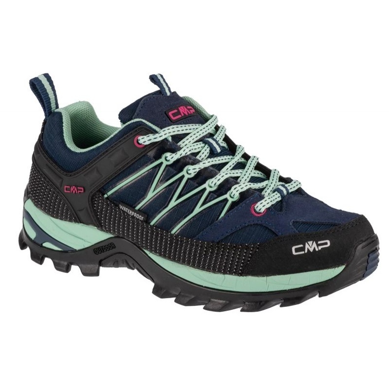 Chaussures CMP Rigel Low Wmn Wp 3Q54456-62MN bleu