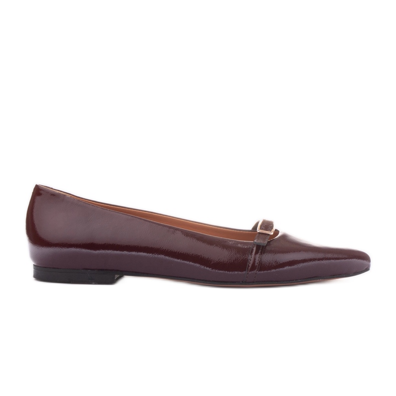 Marco Shoes Les ballerines d'Hélène rouge
