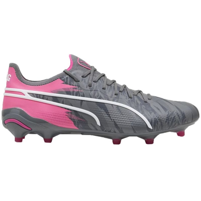 Chaussures de football Puma King Ultimate Rush FG/AG 107824 01 gris Chaussures de football Puma King Ultimate Rush FG/AG 107824 01 gris