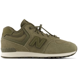 Chaussures isolées New Balance W JrGV574HG1 vert