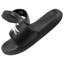 Tongs Lacoste Serve Slide 02312 noir