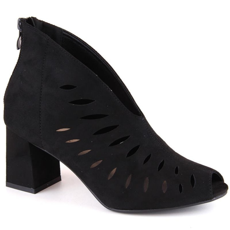 Bottines en daim Potocki W WOL225A, noir le noir