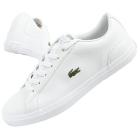 Chaussures Lacoste Lerond 01421G blanche Chaussures Lacoste Lerond 01421G blanche