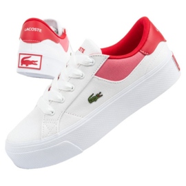 Chaussures Lacoste Ziane Plateforme 11286 blanc