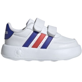 Chaussures Adidas Breaknet 2.0 Cf I Jr ID5278 blanche Chaussures Adidas Breaknet 2.0 Cf I Jr ID5278 blanche